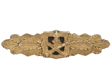 WWII NAZI GERMAN CLOSE COMBAT CLASP IN BRONZE