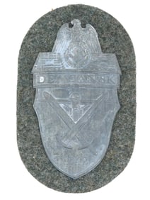 WWII NAZI GERMAN WEHRMACHT DEMYANSK MILITARY SHIELD