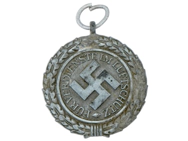 WWII NAZI GERMAN THIRD REICH AIR DEFENSE MEDAL 1938