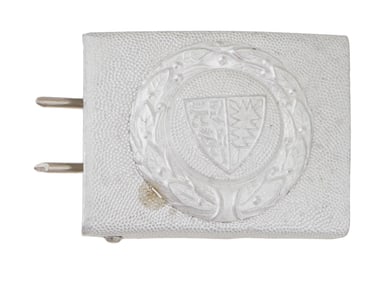 WWII NAZI GERMAN MODEL FIRE POLICE BELT BUCKLE