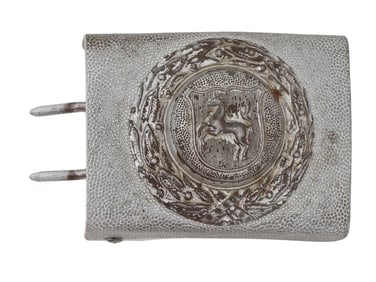 WWII NAZI GERMAN MODEL FIRE SERVICE BELT BUCKLE