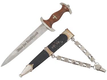 WWII NAZI GERMAN NSKK EICKHORN SOLINGEN DAGGER