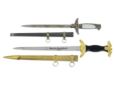 LOT OF WWII NAZI GERMAN TYPE SA DIPLOMATIC DAGGERS