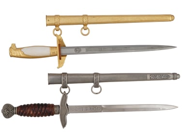 LOT OF WWII NAZI GERMAN TYPE DIPLOMATIC DAGGERS