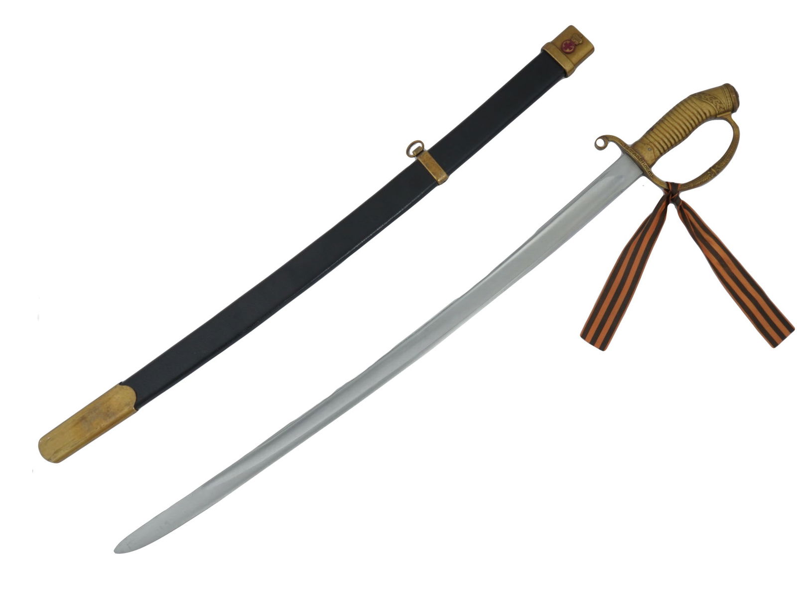 IMPERIAL RUSSIAN ST GEORGE CAVALRY OFFICERS SWORD (1 of 6)