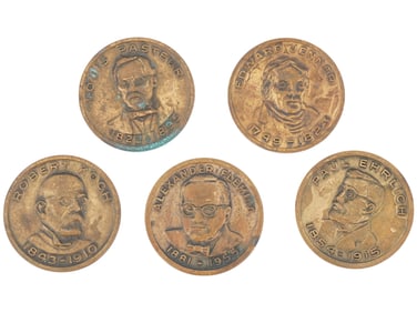 VINTAGE AMERICAN COMMEMORATIVE SOUVENIR COINS