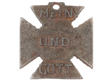 1813 NAPOLIONIC WAR MEIN UND GOTT PRUSSIAN LEIPZIG CROSS