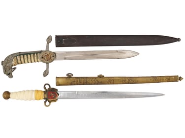 LOT OF WWII NAZI TYPE TURKISH AND MEXICAN DAGGERS