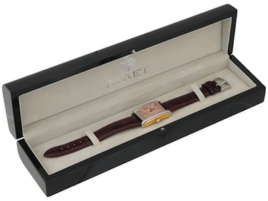 POLJOT 18K GOLD STAINLESS STEEL 1084 WRISTWATCH IOB