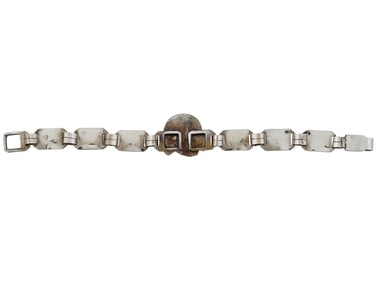 WWII TYPE GERMAN WAFFEN SS DIVISION TOTENKOPF BRACELET