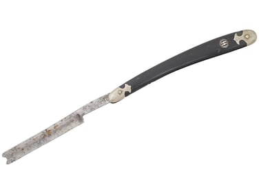 GERMAN WWII WAFFEN SS STRAIGHT SHAVING RAZOR