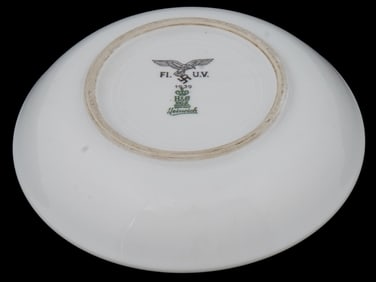 WWII GERMAN LUFTWAFFE KANTINEN PORCELAIN PLATE