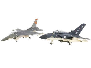 GERMAN TORNADO IDS AND AMERICAN F16 AIRCRAFT MODELS