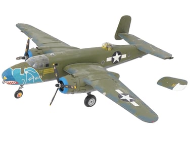 FRANKLIN MINT B 25 HELLS BELLES MITCHELL BOMBER MODEL