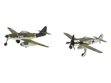 MESSERSCHMITT ME 262 AND FOCKE WULF FW 190 MODELS