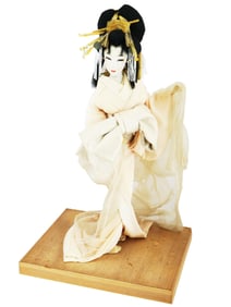 WWII ERA LARGE JAPANESE HAND MADE BRIDE GEISHA DOLL
