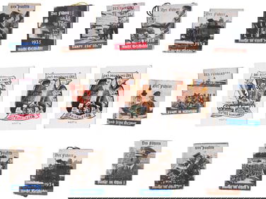 14 NAZI GERMAN WHW WINTER HELP MINIATURE BOOKS