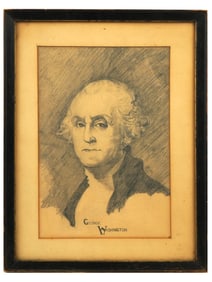 PRESIDENT GEORGE WASHINGTON PORTRAIT PAINTING