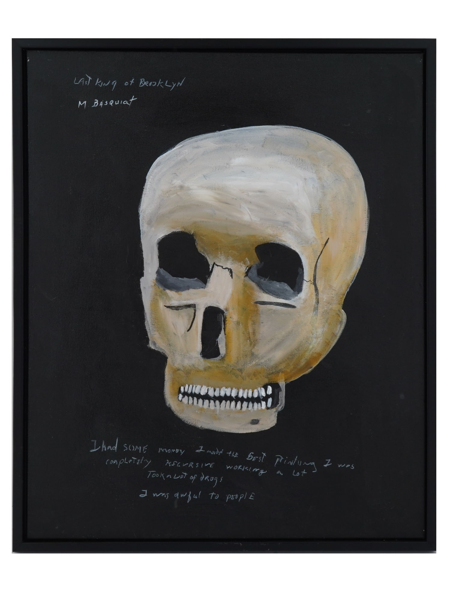 AMERICAN NEO EXPRESSIONIST MIXED MEDIA PAINTING (1 of 5)