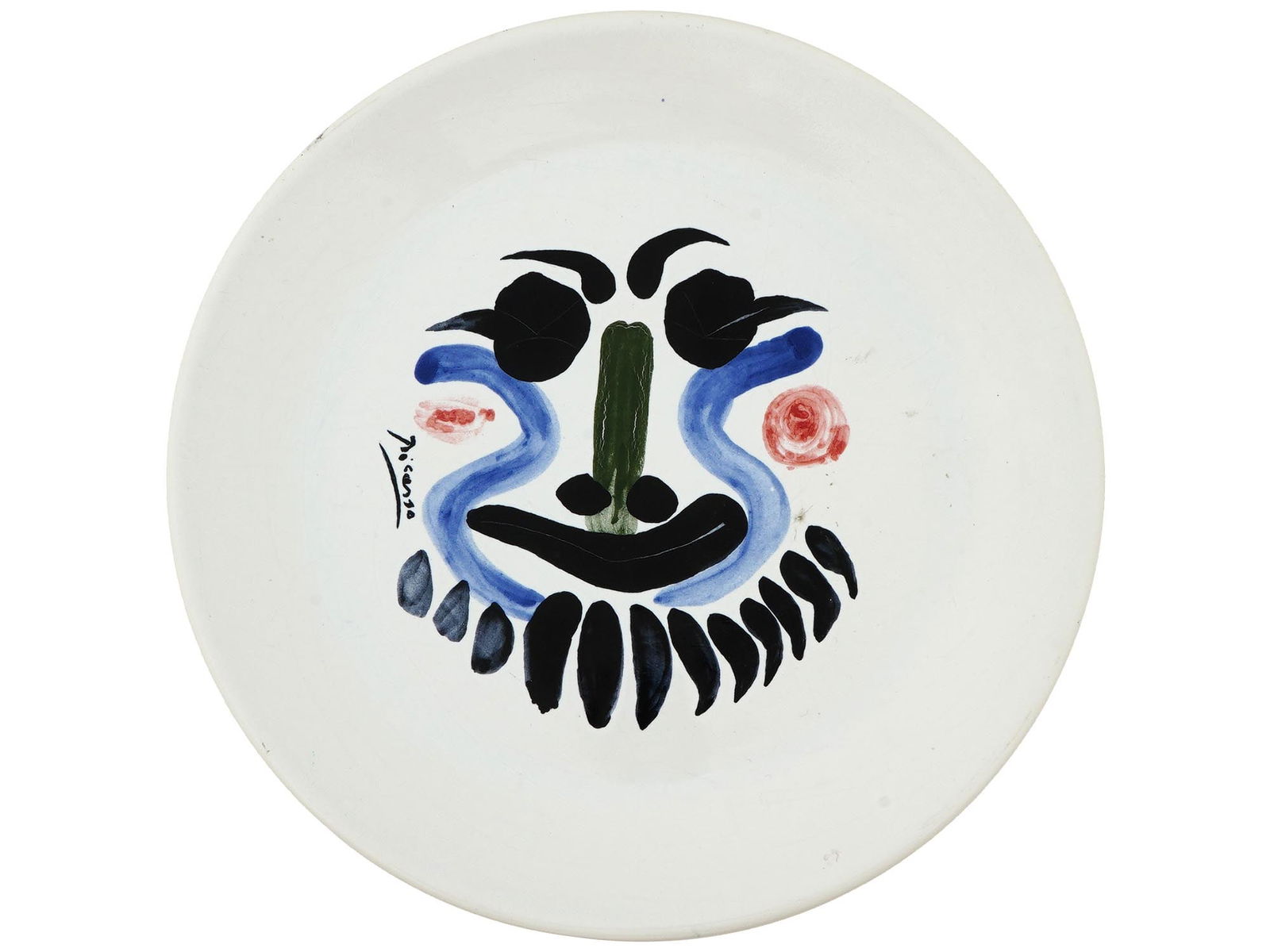 AFTER PABLO PICASSO LIMITED EDITION CERAMIC PLATE (1 of 6)