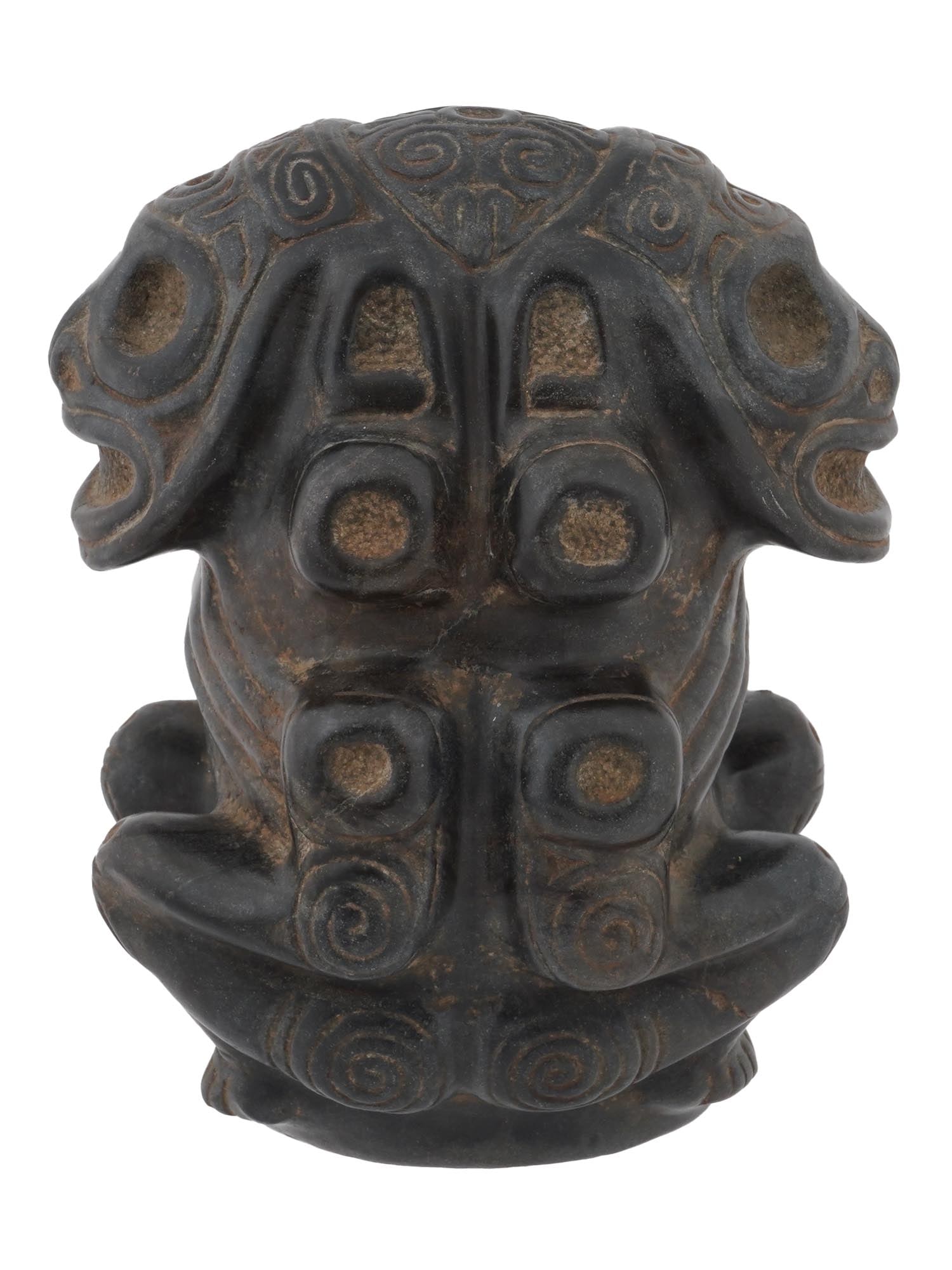 ANCIENT TAINO ARAWAK CARVED STONE RITUAL FIGURE (1 of 6)