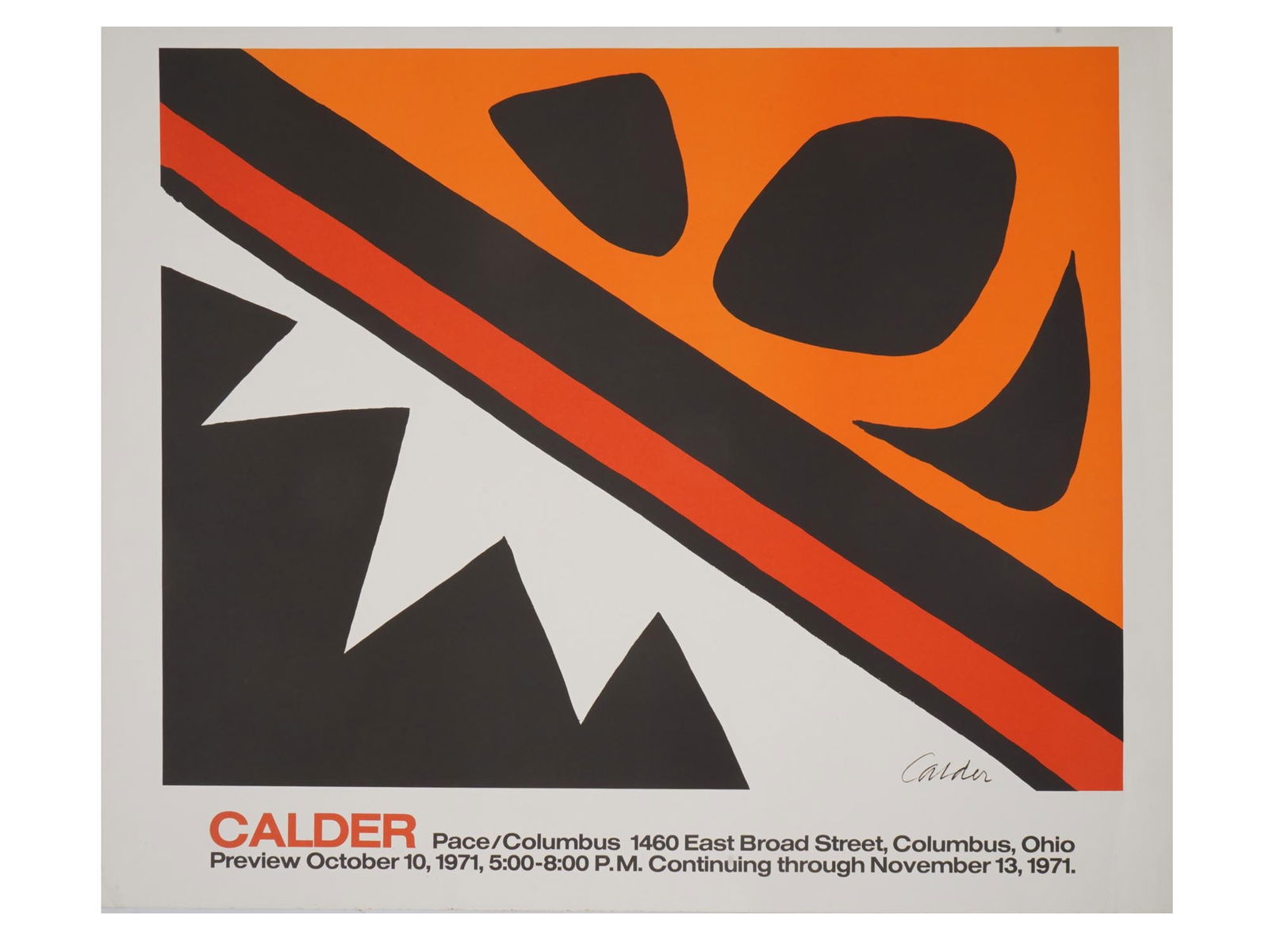 LITHOGRAPH POSTER ALEXANDER CALDER GRENOUILLE ET CIE (1 of 4)