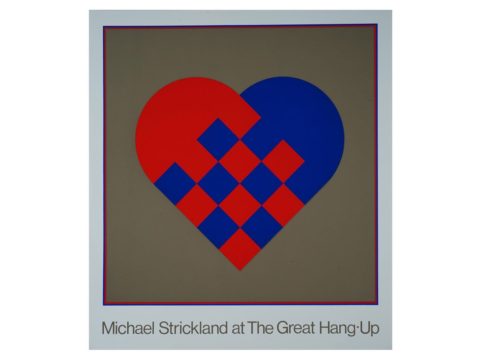 MICHAEL STRICKLAND CONTEMPORARY LITHOGRAPH POSTER (1 of 4)