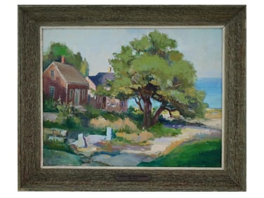 MANEL MAY WOODWARD MANNER OIL PAINTING PROVINCETOWN