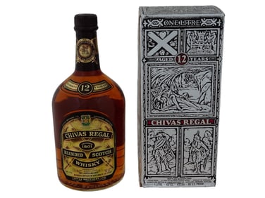 12 YEARS OLD CHIVAS REGAL BLENDED SCOTCH WHISKEY IOB