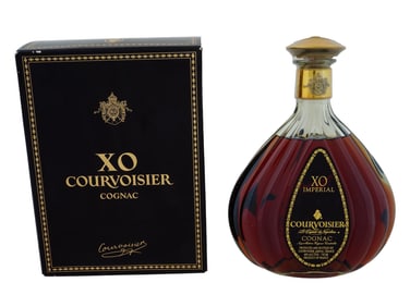 COURVOISIER XO IMPERIAL COGNAC BOTTLE IOB