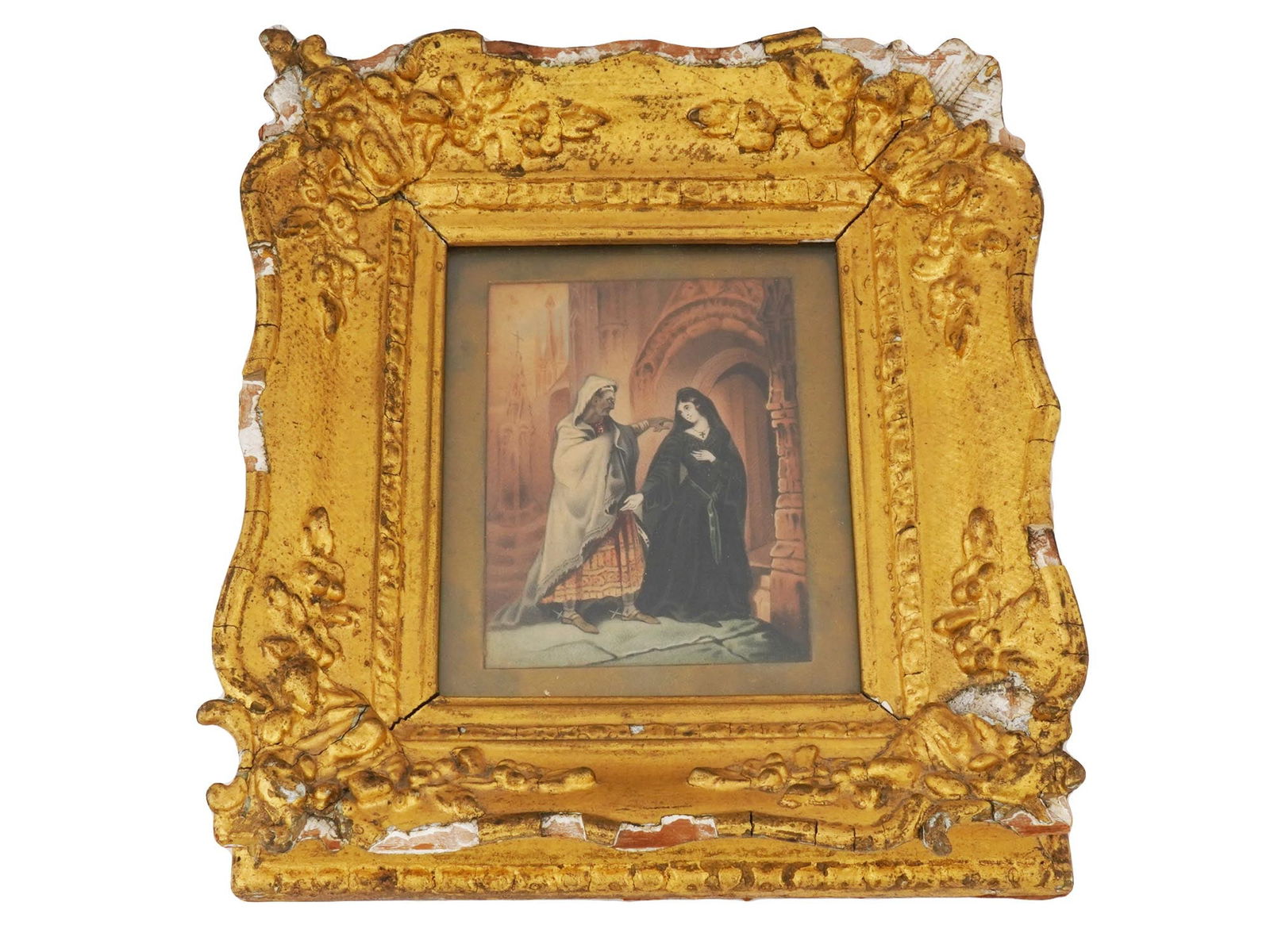 LES AVENTURES DU DERNIER ABENCERAGE HAND COLORED PRINT (1 of 4)