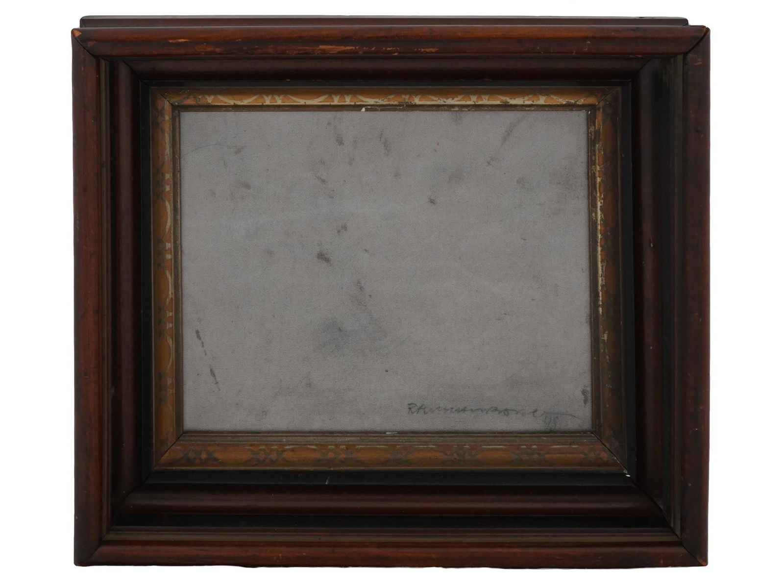 ROBERT RAUSCHENBERG ATTR PAINTING ON CANVAS (1 of 4)