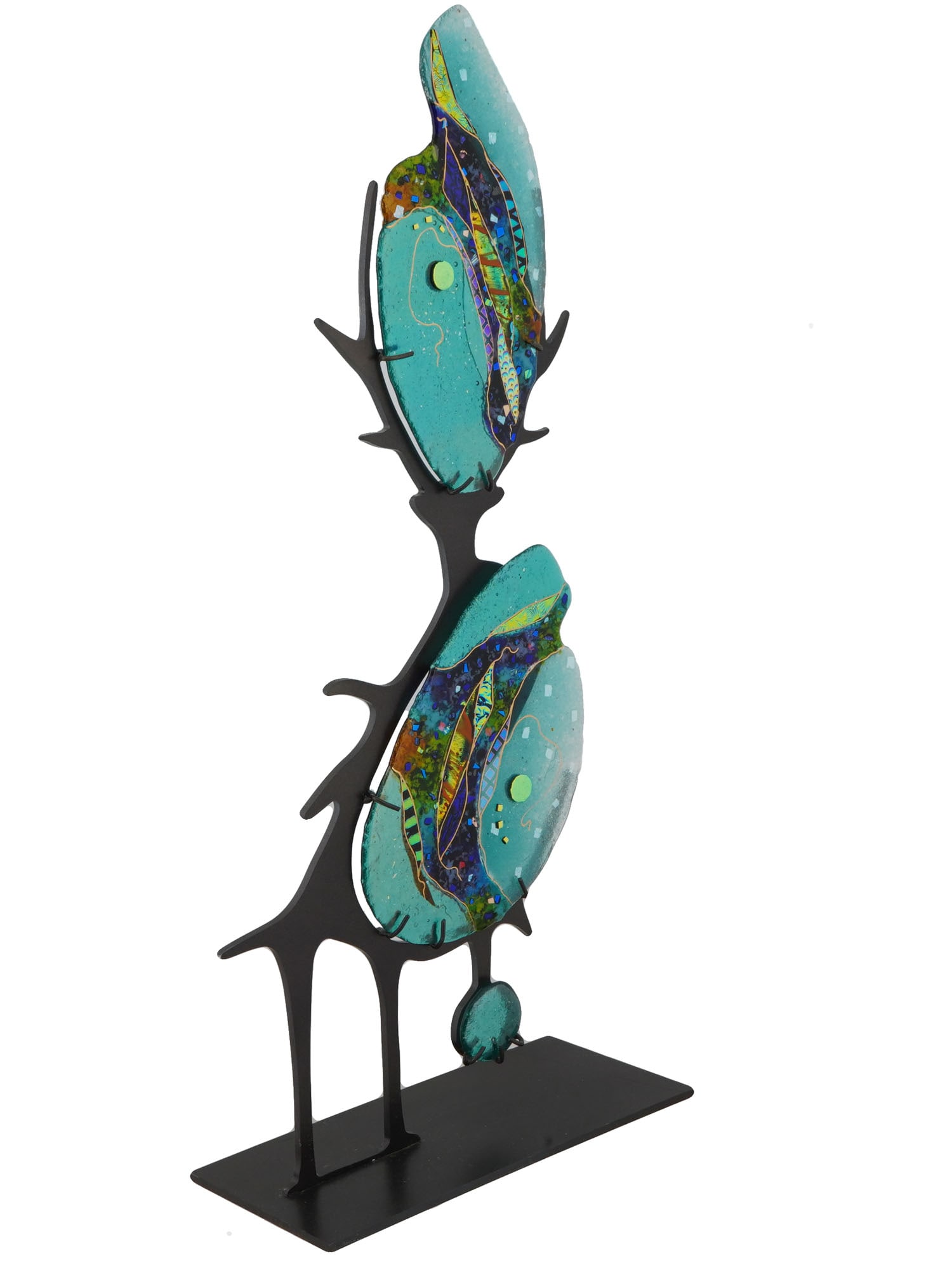 American Karen Ehart Studio Mosaic Glass Sculpture - May 25