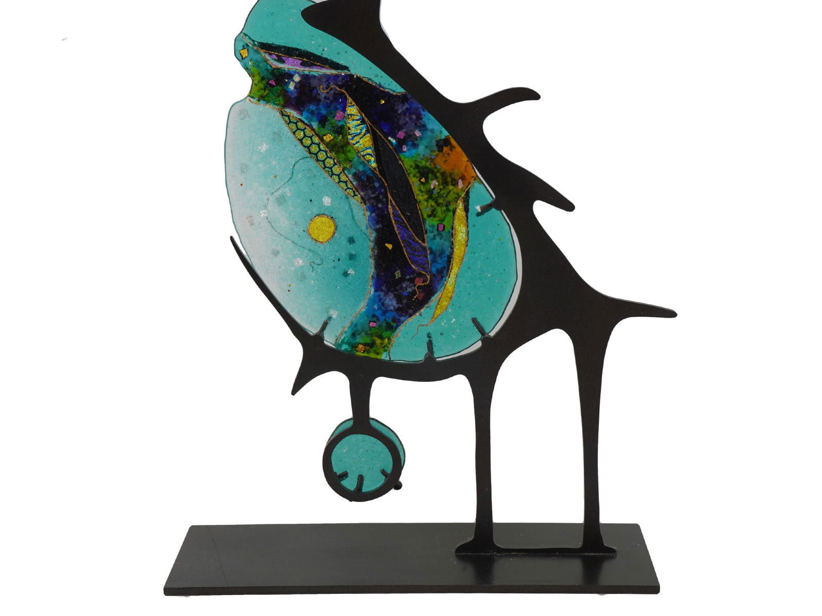 American Karen Ehart Studio Mosaic Glass Sculpture - May 25