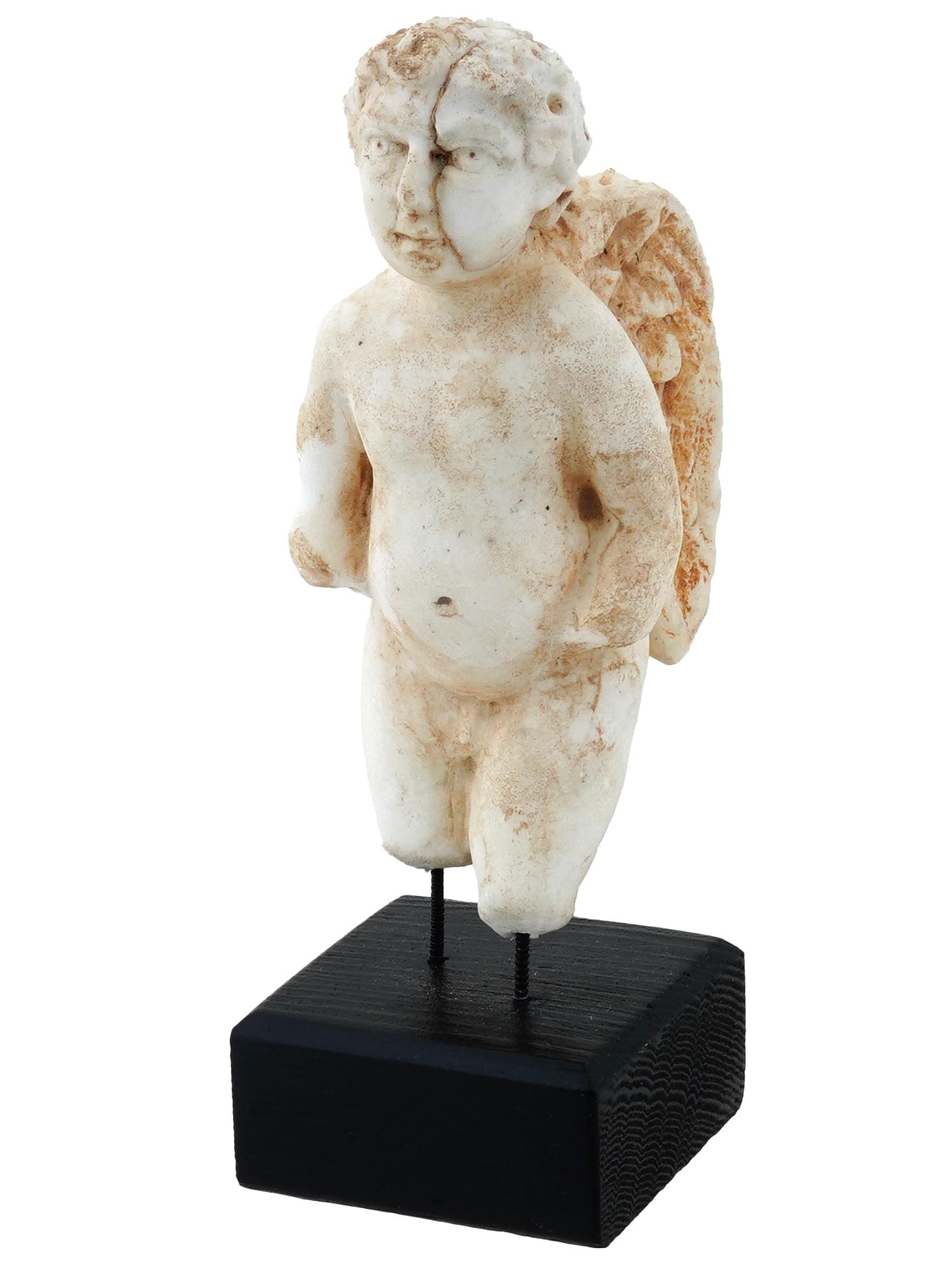 ANCIENT ROMAN ANGEL MARBLE STATUE 100 TO 300 AD (1 of 10)