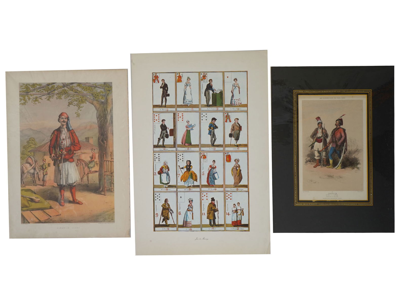 ALBANIAN GUARD CROATEN WEDDING GAME PRINTS (1 of 9)