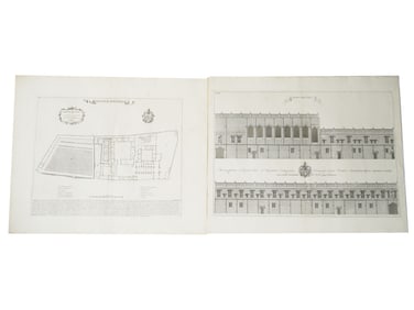 ANTIQUE ENGRAVINGS BY WILLIAM WILLIAMS OXFORD COLLEGES