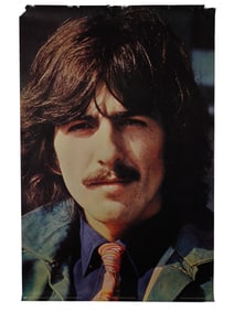 GEORGE HARRISON BEATLES MERCHANDISING PHOTO POSTER