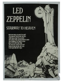 CLASSIC ROCK LED ZEPPELIN STAIRWAY TO HEAVEN POSTER