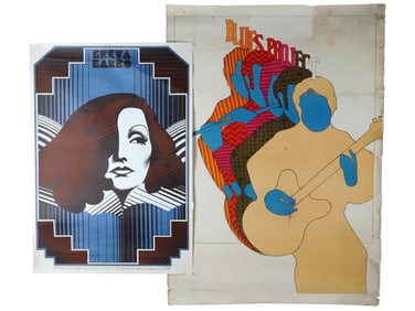 VINTAGE AMERICAN POSTERS BY S ZAGORSKI AND S CHWAST