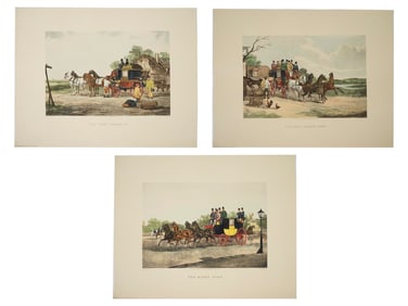 VINTAGE ENGLISH LITHOGRAPHS AFTER WILLIAM SHAYER