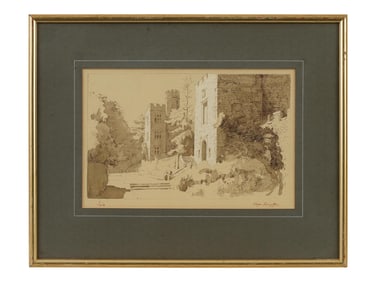LTD ED LANDSCAPE LITHOGRAPH SIGNED ROGER REMINGTON