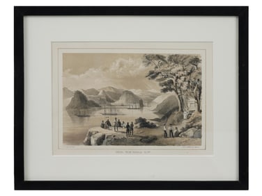 WILHELM HEINE AMERICAN HISTORICAL GENRE LITHOGRAPH