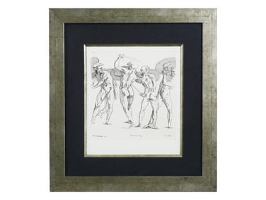 VINTAGE FRENCH ENGRAVING AFTER ANNE CLAUDE PHILIPPE