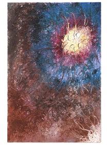 CONTEMPORARY ABSTRACT EXPRESSIONIST OIL PAINTING