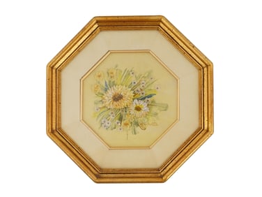 VINTAGE SEASHELLS AND WATERCOLOR ARTWORK BY ANUTA