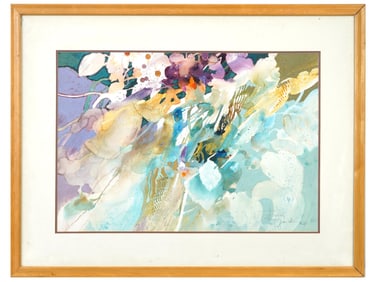 DOROTHY SKEADOS GANEK AMERICAN ABSTRACT PAINTING