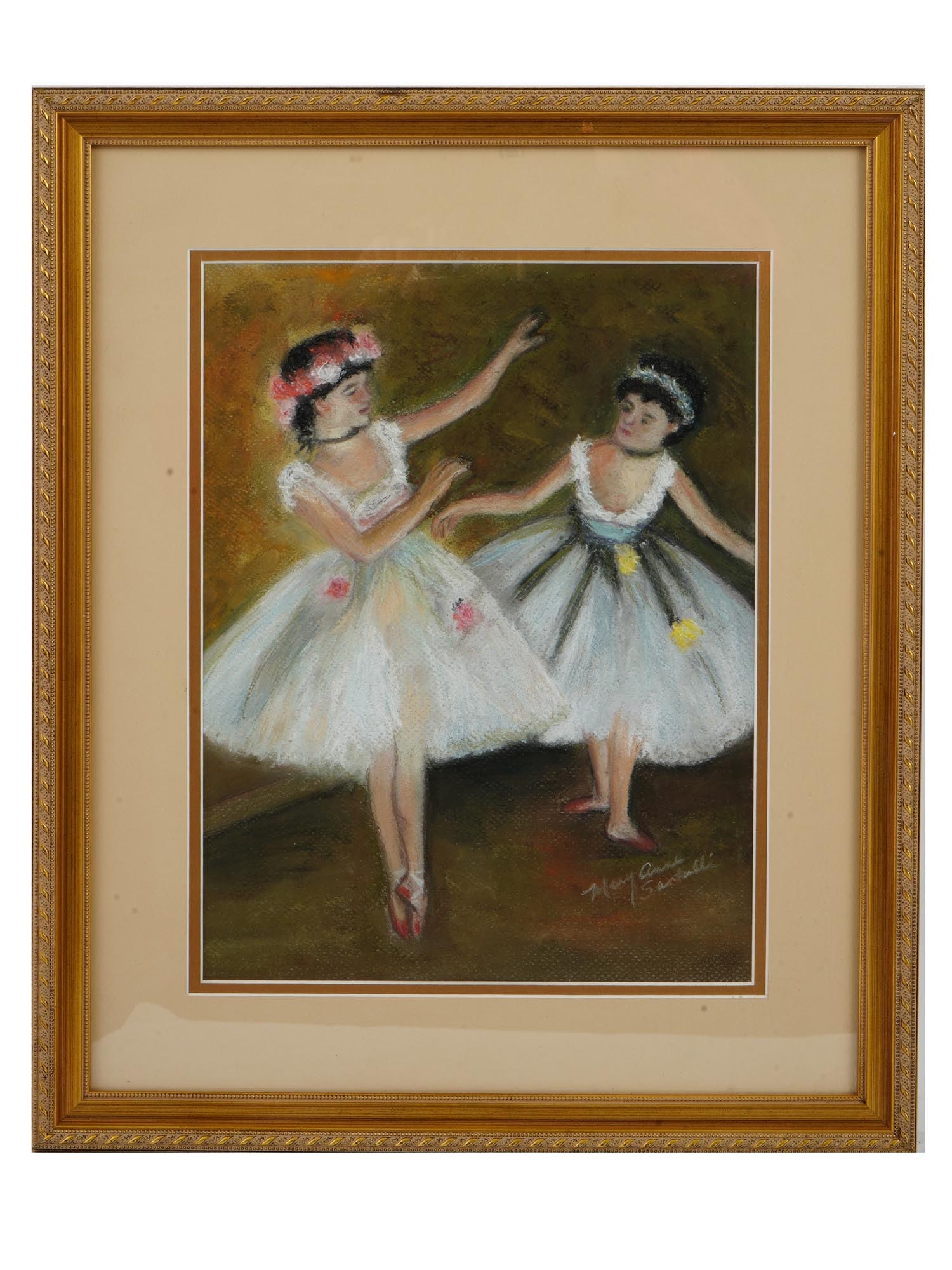 AFTER EDGAR DEGAS IMPRESIONIST PAINTING BALLERINAS (1 of 4)