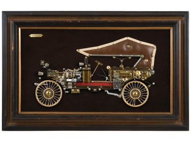 VINTAGE STEAMPUNK ARTWORK 1914 CADILLAC AUTOMOBILE