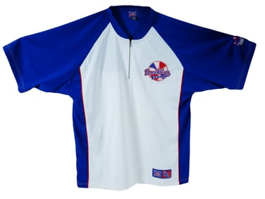 VINTAGE BROOKLYN NETS HALF ZIP SHIRT